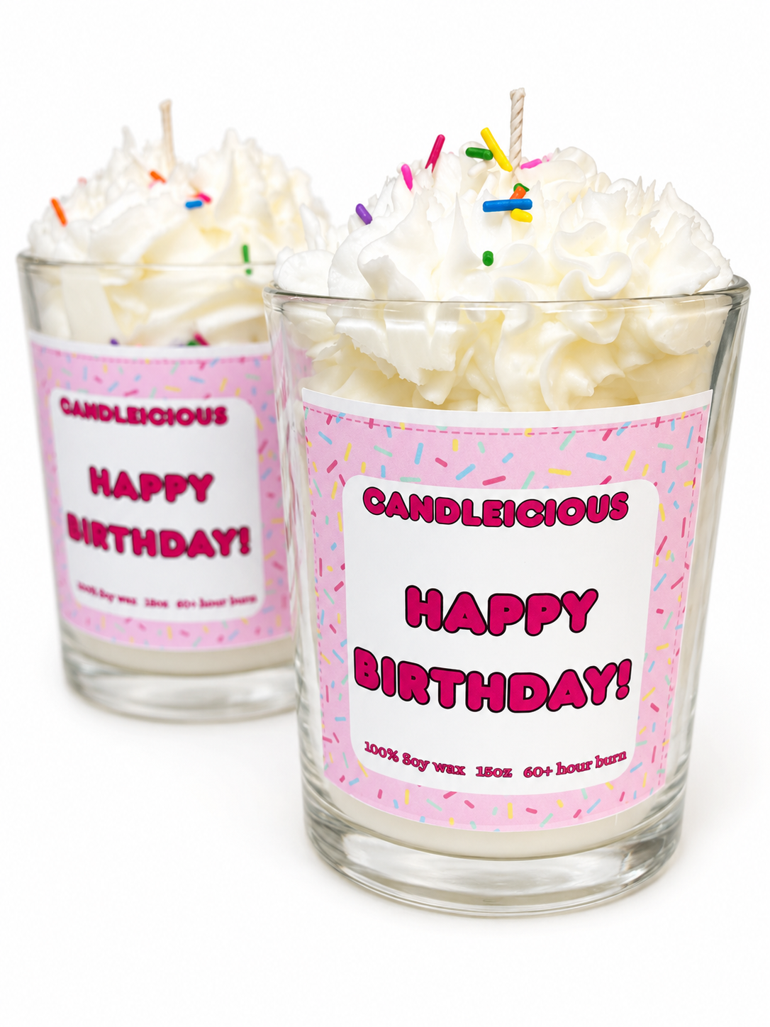Birthday Cake Scented Candle