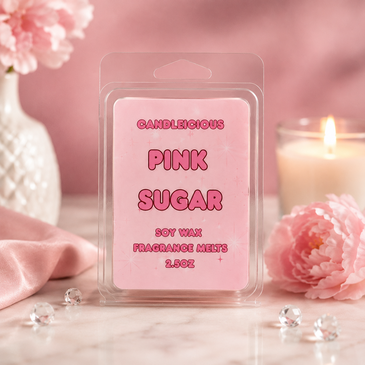 Pink Sugar wax melts