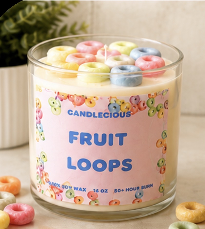 Fruit Loops soy candle