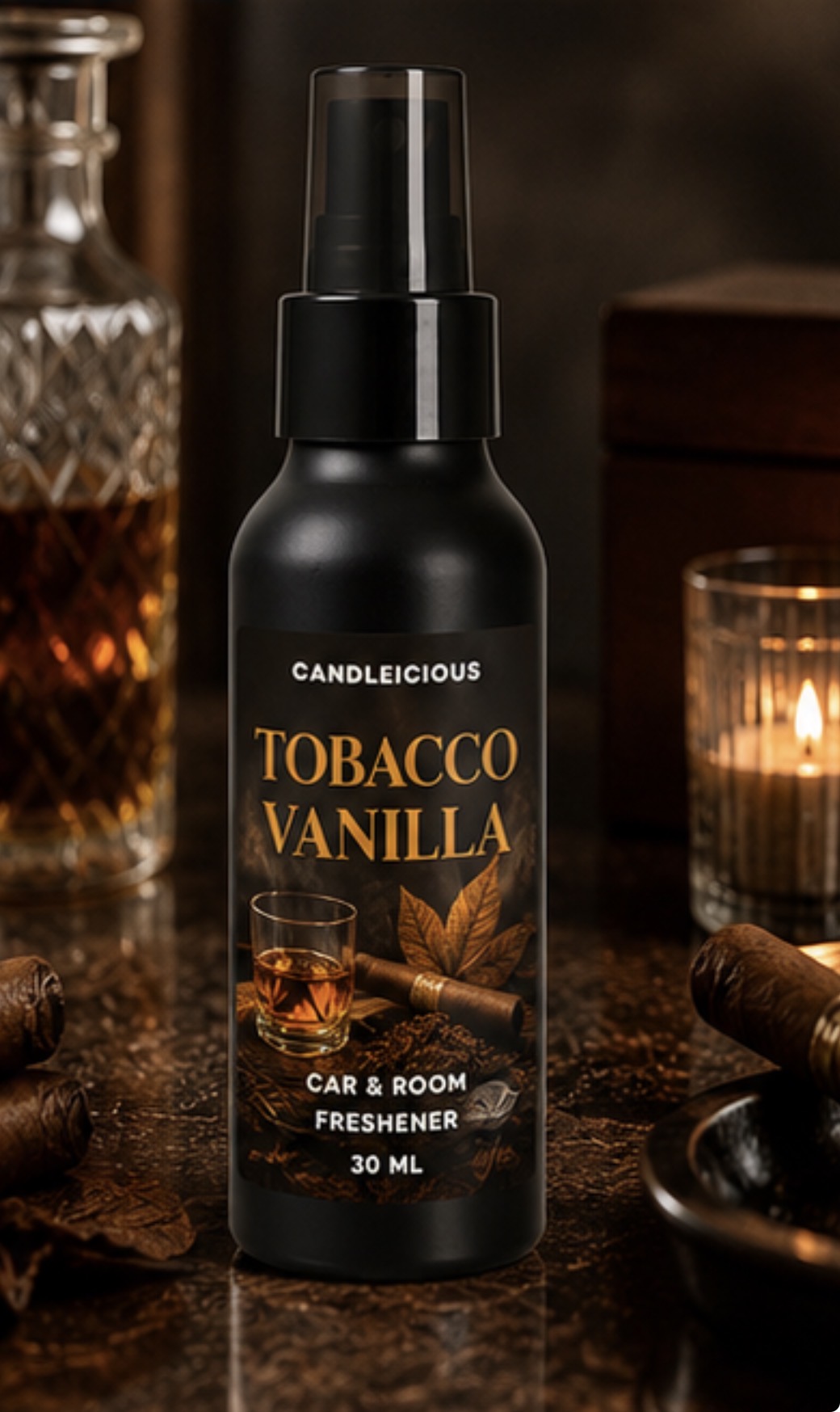 Tobacco Vanilla car & room freshener spray, 100 ML