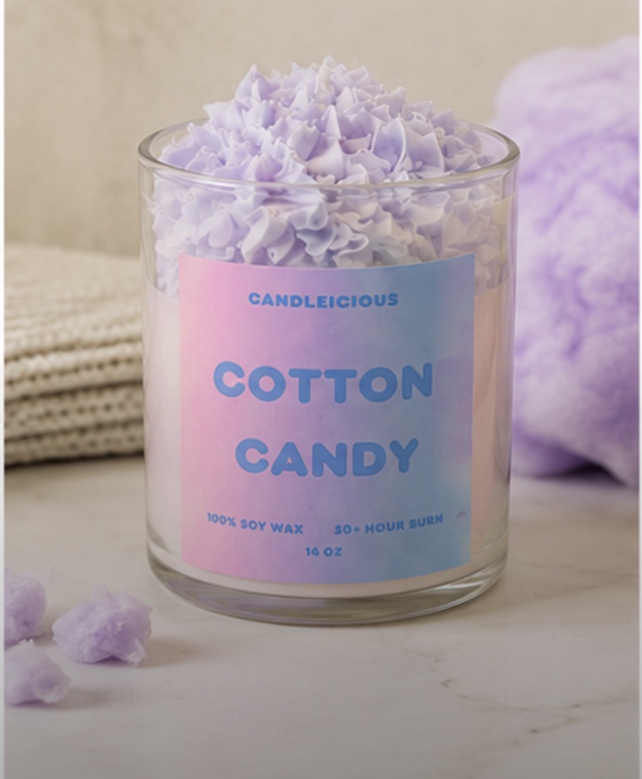 Cotton Candy soy candle