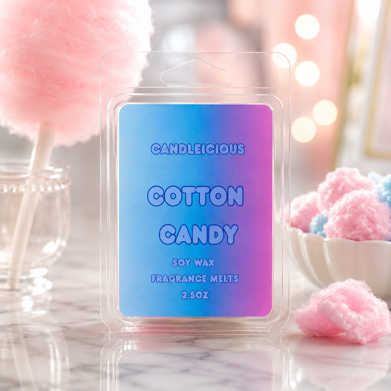 Cotton Candy wax melts