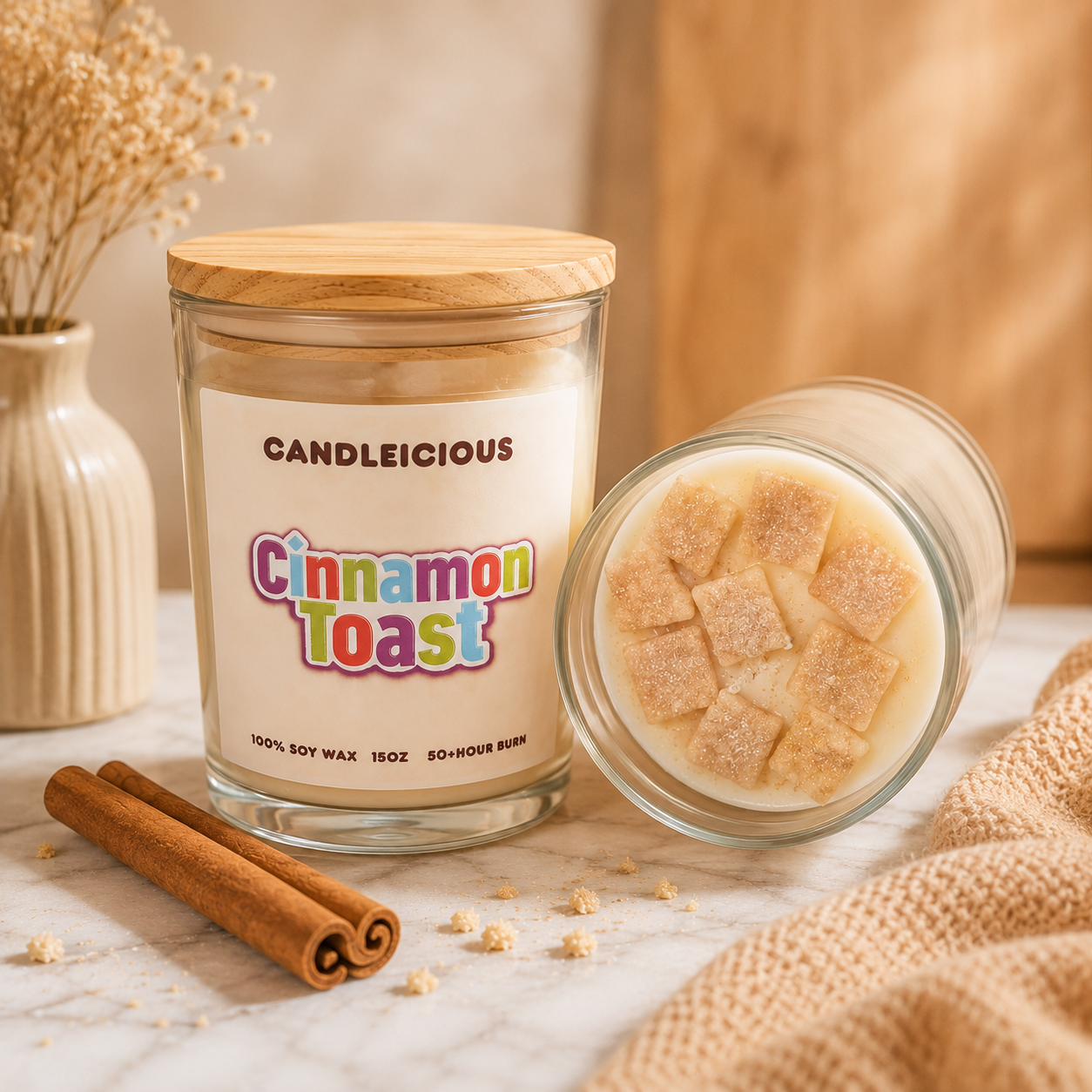 Cinnamon Toast soy candle