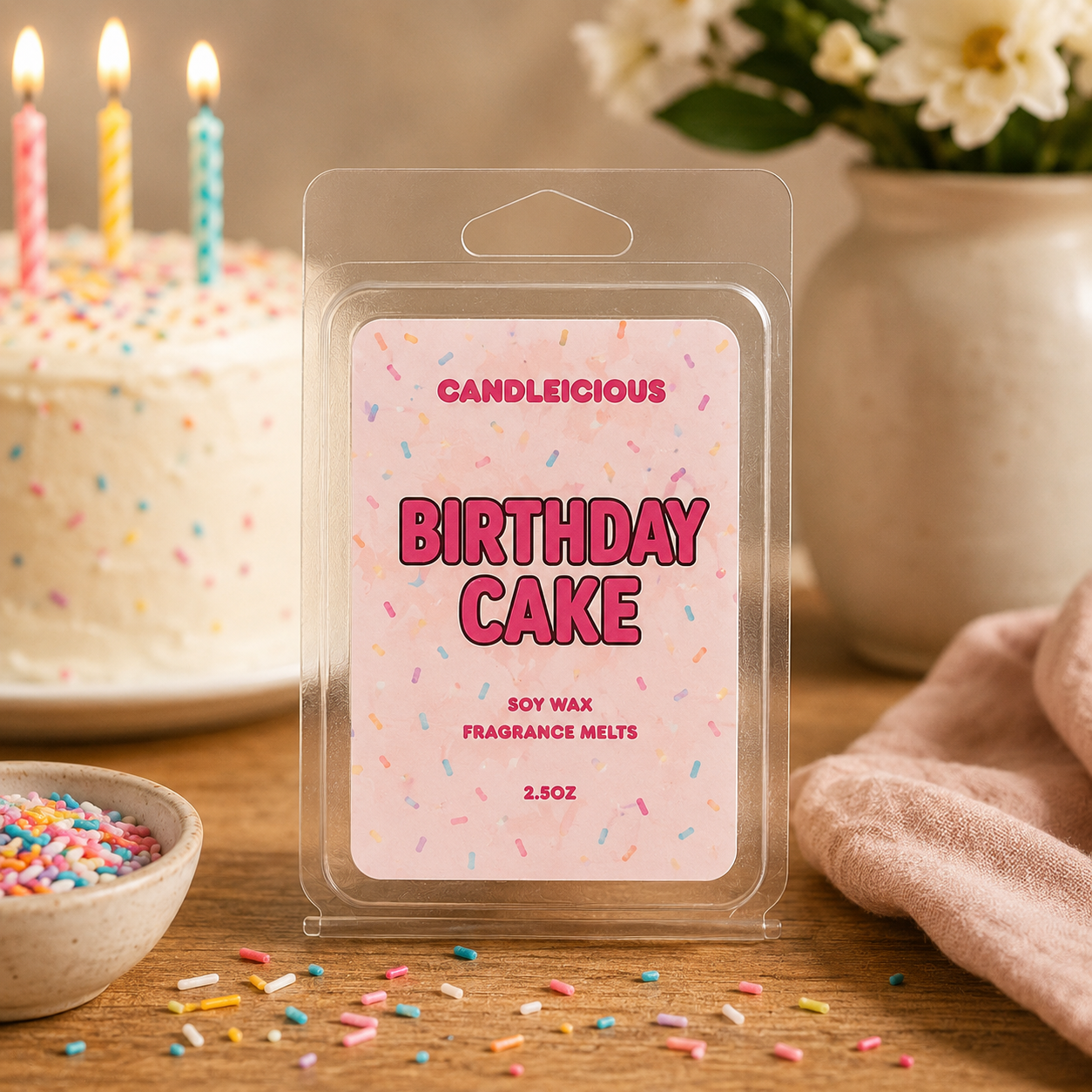 Birthday Cake wax melts