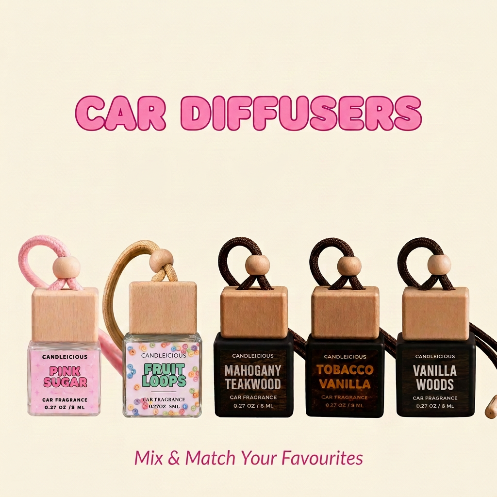 Scented Car Diffusers — Mix & Match Your Favourites